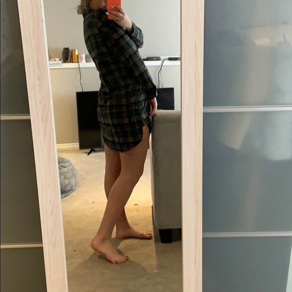 Wilfred long plaid dress/shirt - Picture 3 of 4